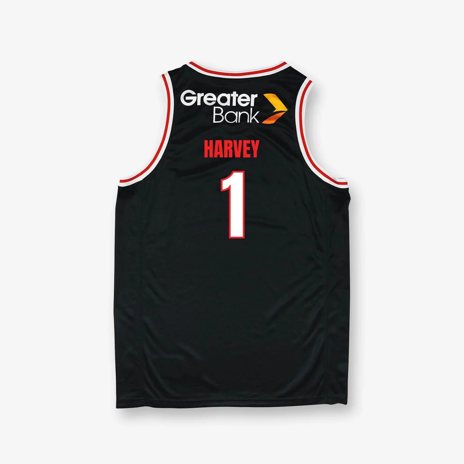 Tyler Harvey Illawarra Hawks 2025 NBL Primary Jersey - Black - Image 2