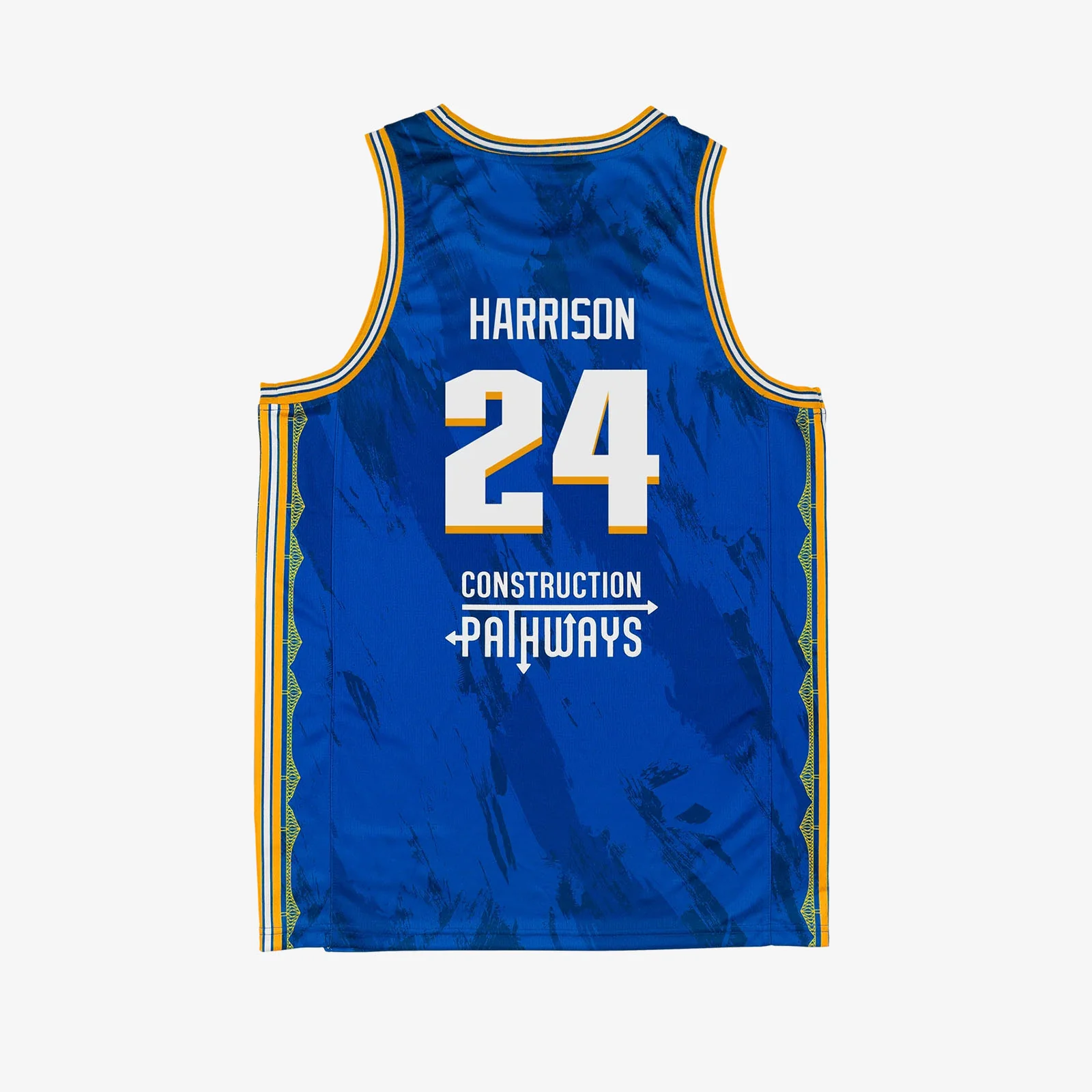 Tyrell Harrison Brisbane Bullets 2025 NBL Primary Jersey - Royal - Image 2