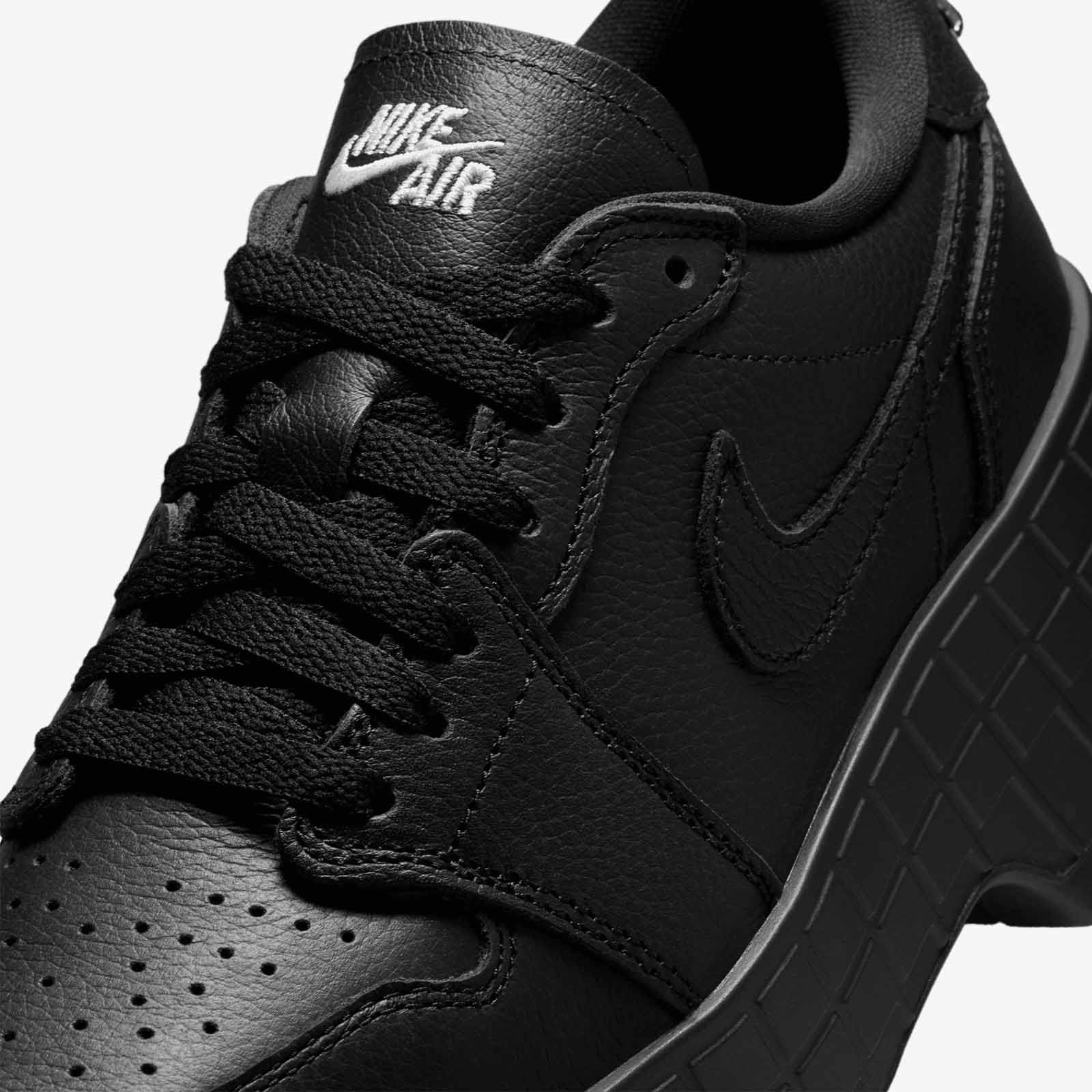 Women's Air Jordan 1 Brooklyn Low - Black - Image 6