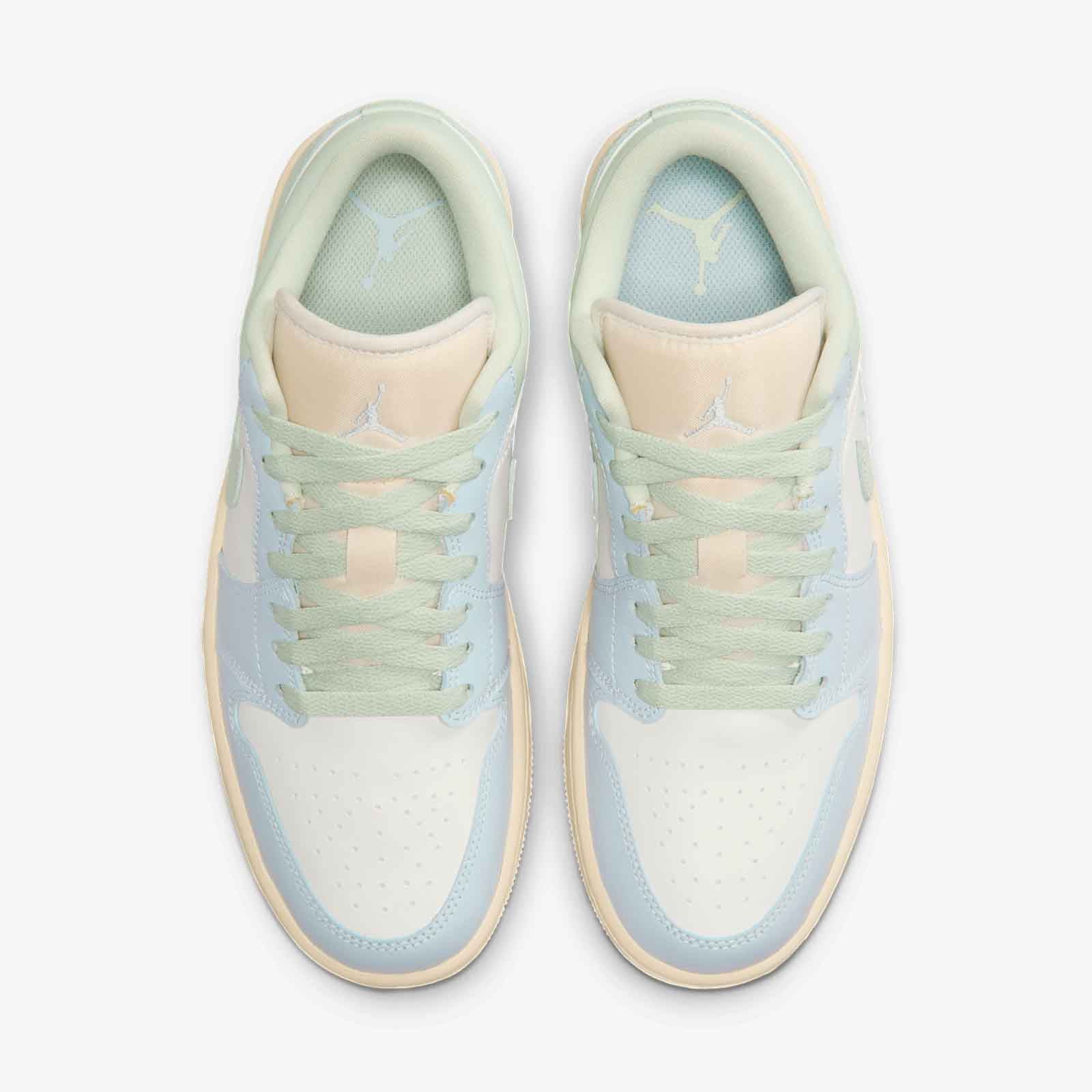 Women's Air Jordan 1 Low - Sail/Aura - Image 5