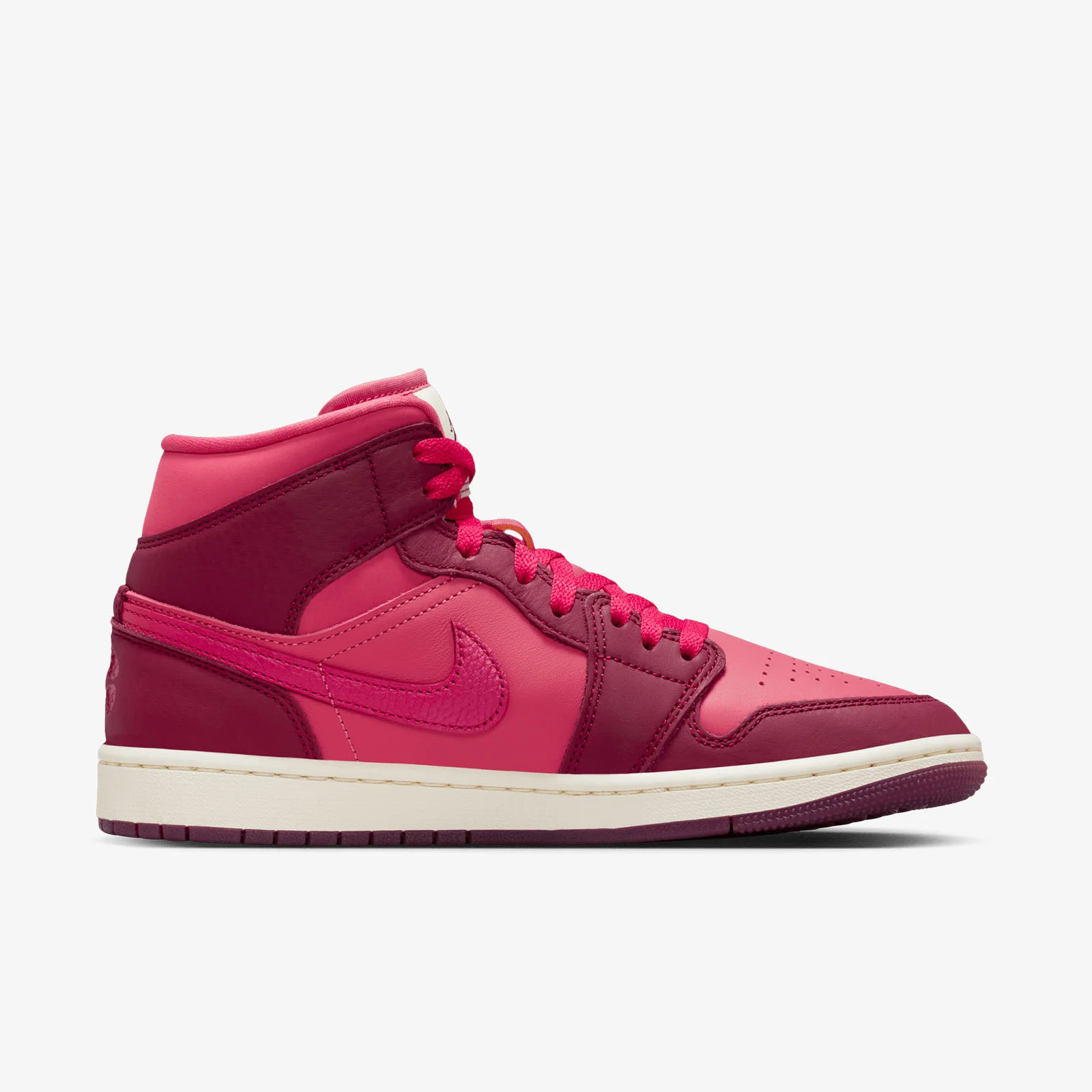 Women's Air Jordan 1 Mid SE - Team Red/Pueblo Red - Image 2
