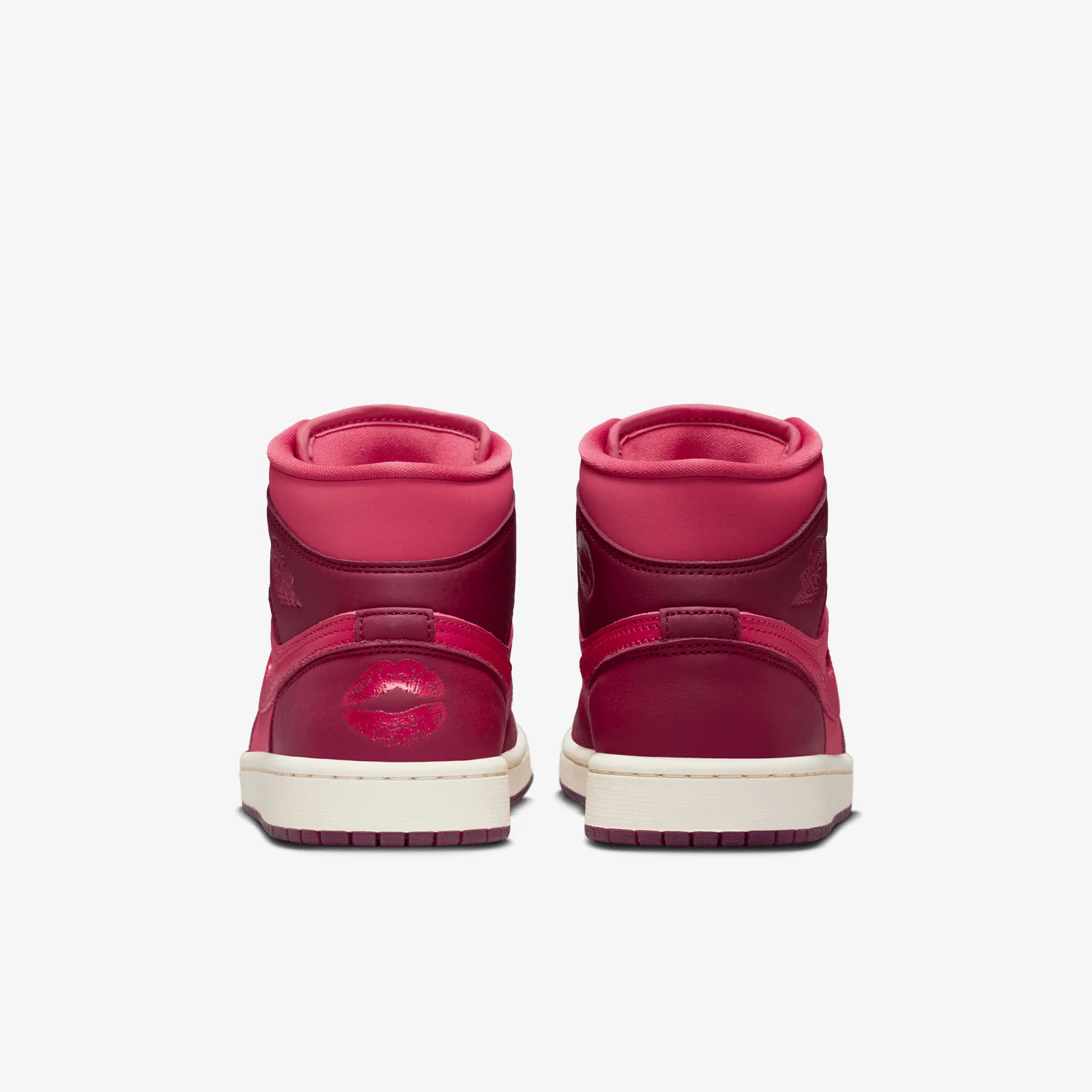 Women's Air Jordan 1 Mid SE - Team Red/Pueblo Red - Image 3