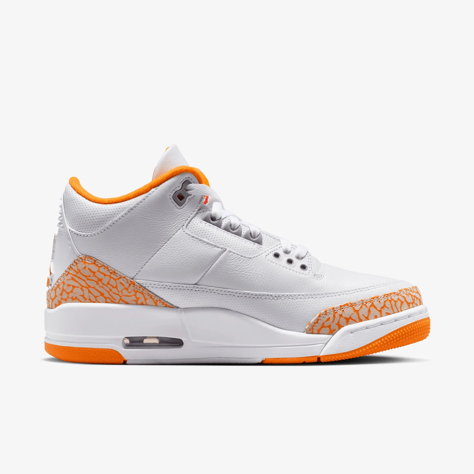 Womens Air Jordan 3 Retro - 'Orange Citrus' - Image 2