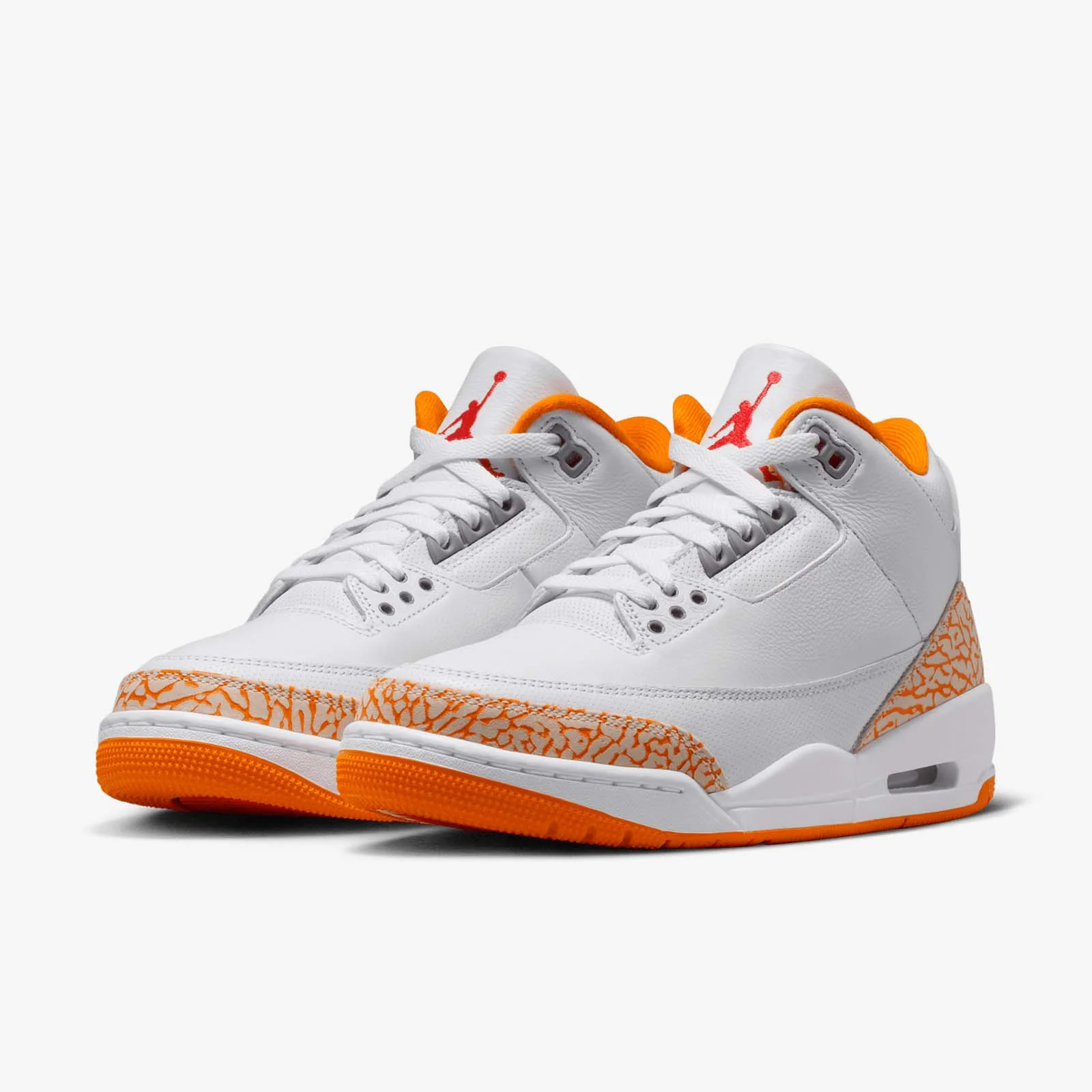 Womens Air Jordan 3 Retro - 'Orange Citrus' - Image 5