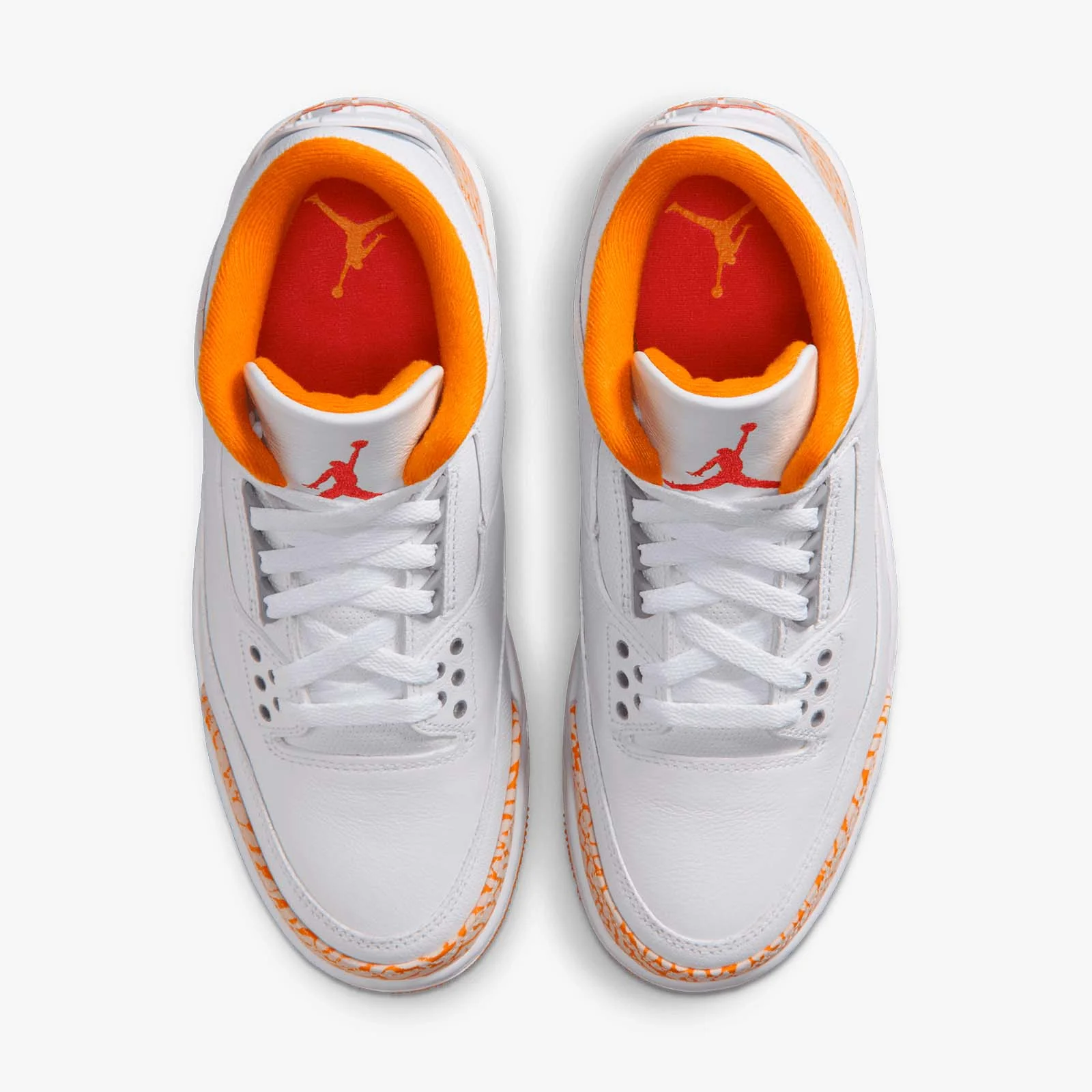 Womens Air Jordan 3 Retro - 'Orange Citrus' - Image 6