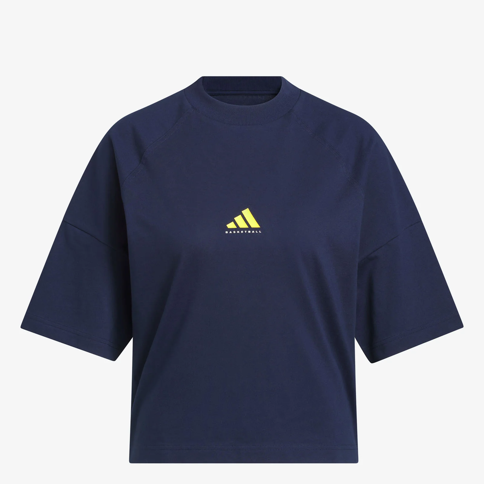 Women's Basketball Boxy Tee - Navy