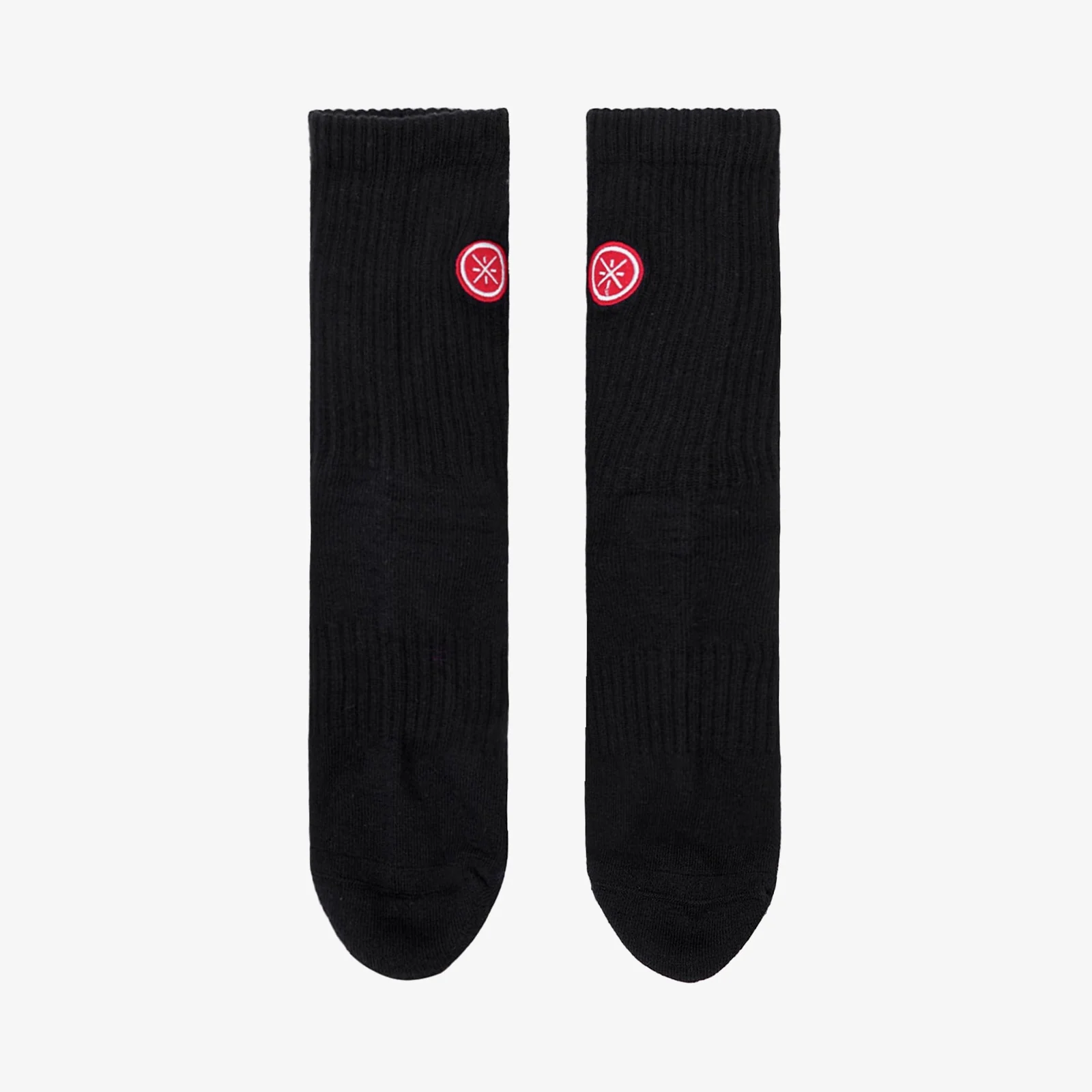 WOW Crew Socks - Black - Image 3